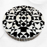 Ava MOP Inlay Coffee Table Black 1
