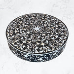 Shop the Bird Mother of Pearl Inlay Coffee Table in Black online 3