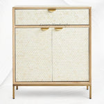 Cora Bone Inlay Entryway Cabinet 6