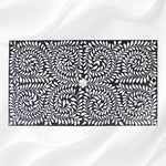 Eleanor Bone Inlay Chest of Three Drawers Black 4