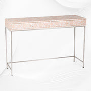 Fez Mother Of Pearl Inlay Console Pale Pink 4
