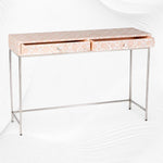 Fez Mother Of Pearl Inlay Console Pale Pink 3