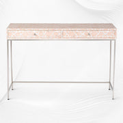 Fez Mother Of Pearl Inlay Console Pale Pink 5