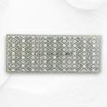 Ikat Design MOP Inlay TV Unit Wall Mounted Pepper Leaf 6