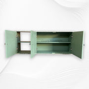 Ikat Design MOP Inlay TV Unit Wall Mounted Pepper Leaf 3