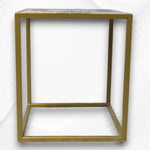 Italian Marble Side Table Floral Gemstone Inlay 5