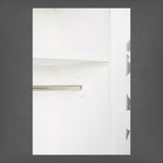 Lombok Handcarved 2 Door Wardrobe White 3