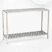 Mother Of Pearl Inlay Arrow Console Grey 3