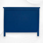 Mother Of Pearl Inlay Floral Chest Of Four Drawers Blue 4