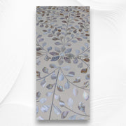 Naomi MOP Inlay Octagonal Large Side Table Beige 2
