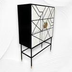 Nola Full Bone Inlay Bar Cabinet 3