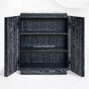 Plexus Cerused Oak Selenite Cabinet