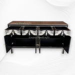 Swan Bone Inlay Sideboard Black 3