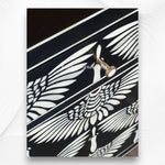 Swan Bone Inlay Sideboard Black 5