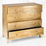 Wave Brass Chest Of 4 Drawers 3