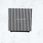 FUSION Stripe Bone Inlay Square Side Table 4