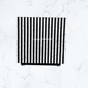 FUSION Stripe Bone Inlay Square Side Table 4