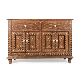 Bone Inlaid Buffet Teakwood 1