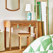 Jiya Mango Wood Inlay Dressing Table