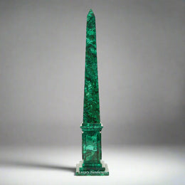 Premium Malachite Obelisk
