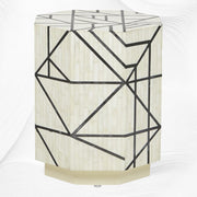 Nola Full Bone Inlay Side Table