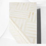 Optical Inlay Coffee Table White 5