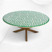 Vik Bone Inlay Coffee Table Green