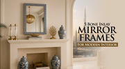 Bone Inlay Wall Mirrors in UAE