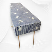 Ada Bone Inlay Desk Blue 4