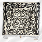 Best look Alice Bone Inlay Bedside Black 5
