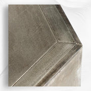 Anatole Hexagonal White Metal Side Table 2