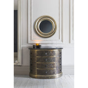 Antique Brass Chest Of Drawer With Black Granite Top 6