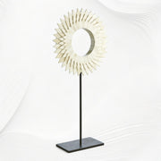 Online Athena Bone Inlay 3 Layered Mounted Ring Small 3