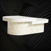 bone inlay coffee table design 