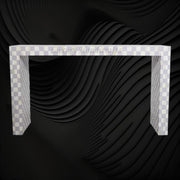 Bone Inlay Checkerboard Console tables