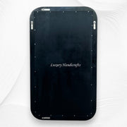 Bone Inlay Edged Mirror Black 4