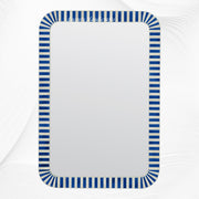 Bone Inlay Edged Mirror Blue 1