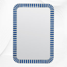 Bone Inlay Edged Mirror Blue 1