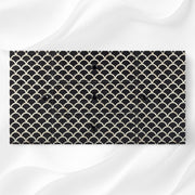 Bone Inlay 3 Drawer 2 Door Sideboard Fishscale