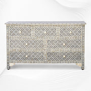 Grey Bone Inlay Arctic Chest Of 7 Drawers 5