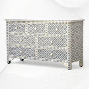 Grey Bone Inlay Arctic Chest Of 7 Drawers 2