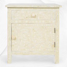 Buy Bone Inlay Bedside Table Online