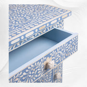 Bone Inlay Bedside Table for modern home