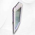Bone Inlay Floral Scalloped Mirror Purple 1