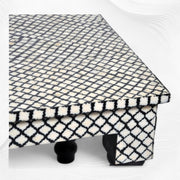 Bone Inlay Mehrab Dining Table Black 3