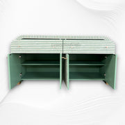 Bone Inlay Waterfall Sideboard Sage Green 3