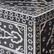 Bone Inlay Zahra Chest of Drawers Black 4