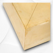 Brass Coffee Table Square 3