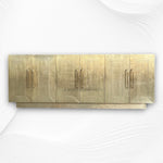 Brass Embossed 6 Door Sideboard 3