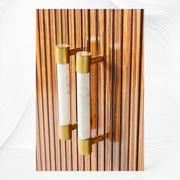 Deluxe Tamboured Bar Cabinet Brown 5